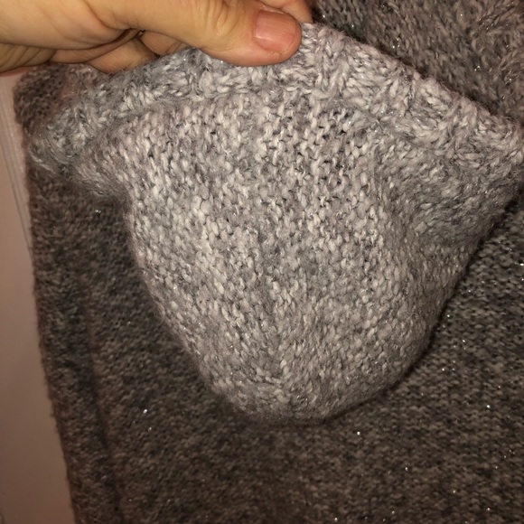 Decree Gray Long Cardigan Sweater with Shawl Collar, new or lightly used X-Large - Picture 10 of 13